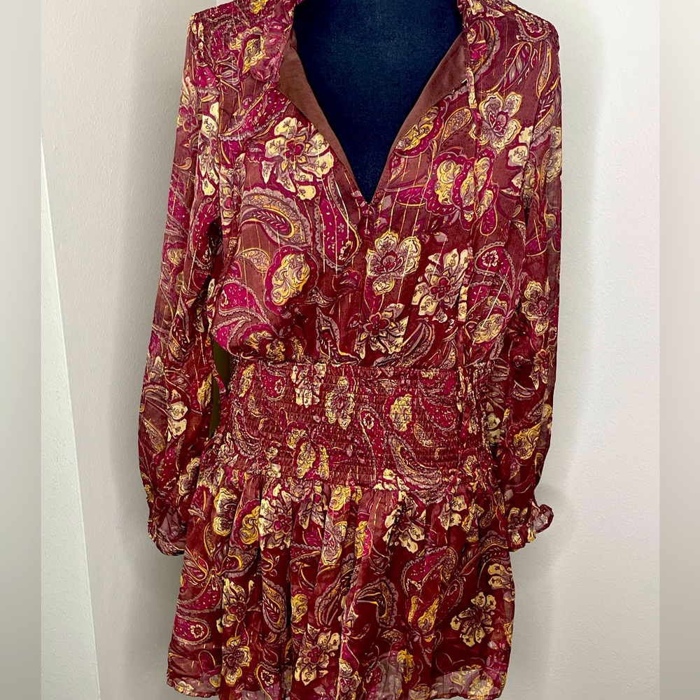 Fun, short print dress